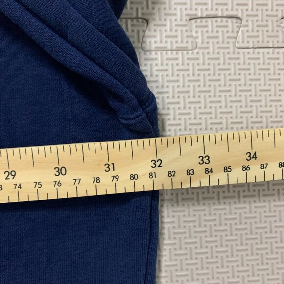 Carhartt Men's Hoodie Dark Blue Color Size 4XL Loose Fit - Picture 5 of 5